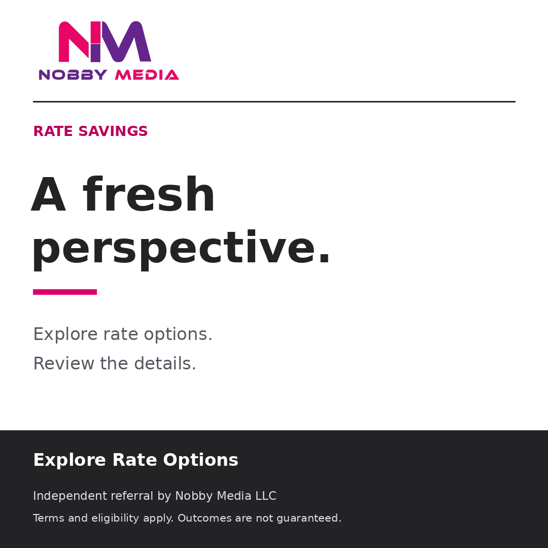 Nobby Media Rate Savings ad creative